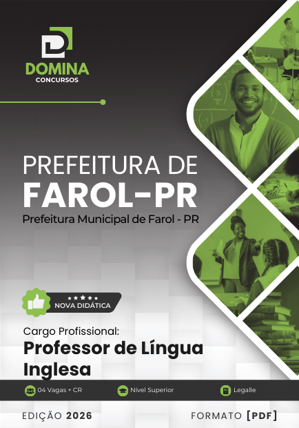 Apostila Professor de Língua Inglesa Farol PR 2026