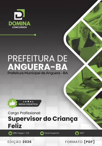 Apostila Supervisor Criança Feliz Anguera BA 2026
