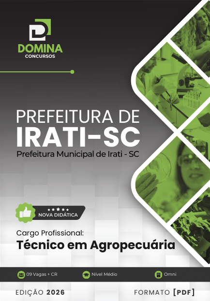Apostila Técnico em Agropecuária Irati SC 2026