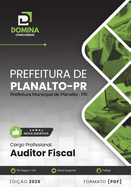 Apostila Auditor Fiscal Planalto PR 2026