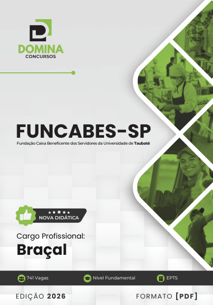 Apostila Braçal FUNCABES SP 2026