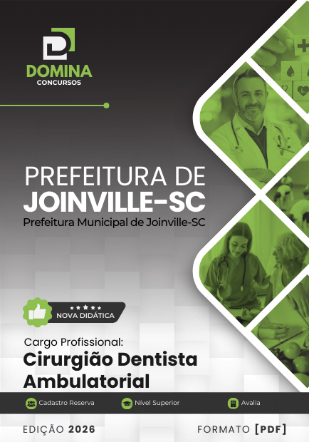 Apostila Cirurgião Dentista Ambulatorial Joinville SC 2026