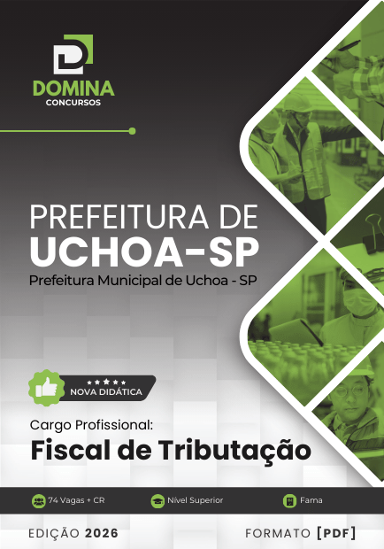 Apostila Fiscal de Tributação Uchoa SP 2026
