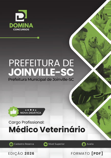 Apostila Médico Veterinário Joinville SC 2026