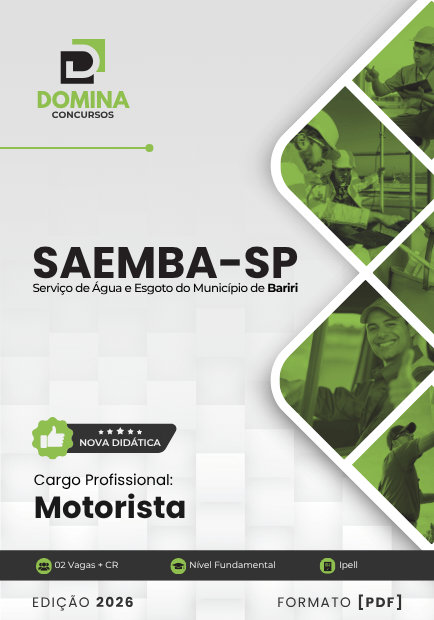 Apostila Motorista SAEMBA SP 2026