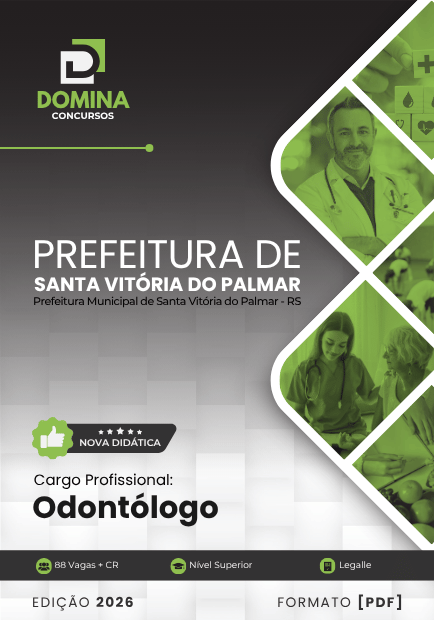 Apostila Odontólogo Santa Vitória do Palmar RS 2026