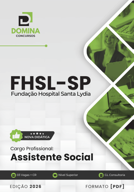 Apostila Assistente Social FHSL SP 2026