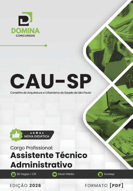 Apostila Assistente Técnico Administrativo CAU SP 2026