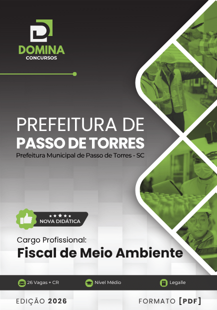 Apostila Fiscal de Meio Ambiente Passo de Torres SC 2026