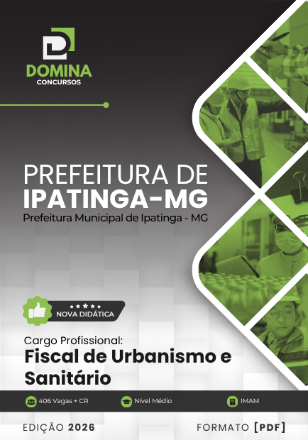 Apostila Fiscal de Urbanismo e Sanitário Ipatinga MG 2026