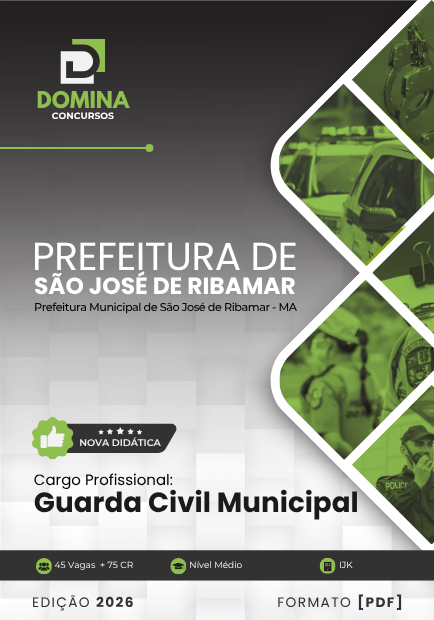 Apostila Guarda Civil Municipal São José de Ribamar MA 2026