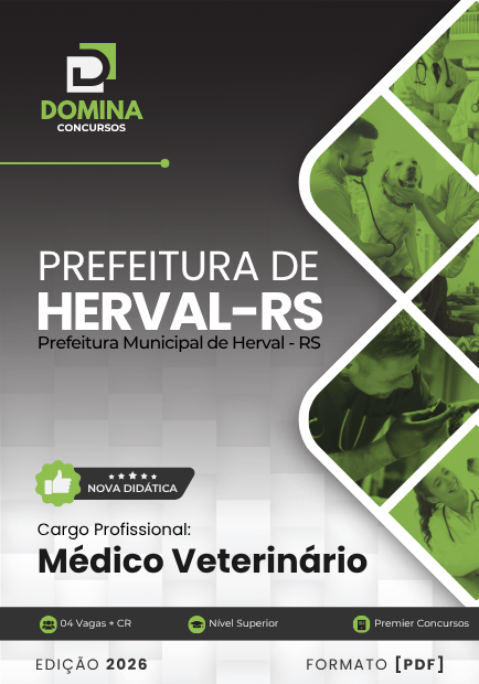 Apostila Médico Veterinário Herval RS 2026