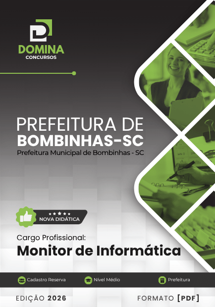 Apostila Monitor de Informática Bombinhas SC 2026