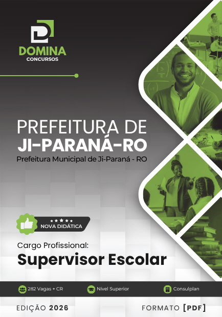 Apostila Supervisor Escolar Ji Paraná RO 2026