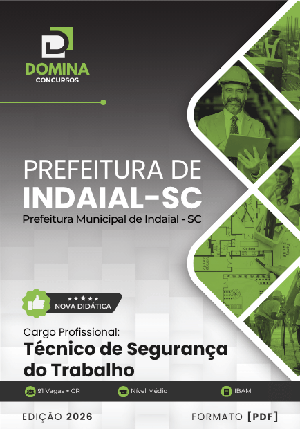 Apostila Técnico de Segurança do Trabalho Indaial SC 2026