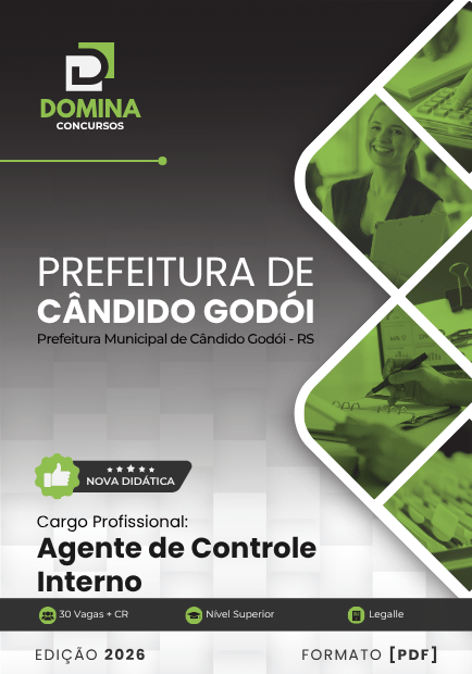 Apostila Agente de Controle Interno Cândido Godói RS 2026
