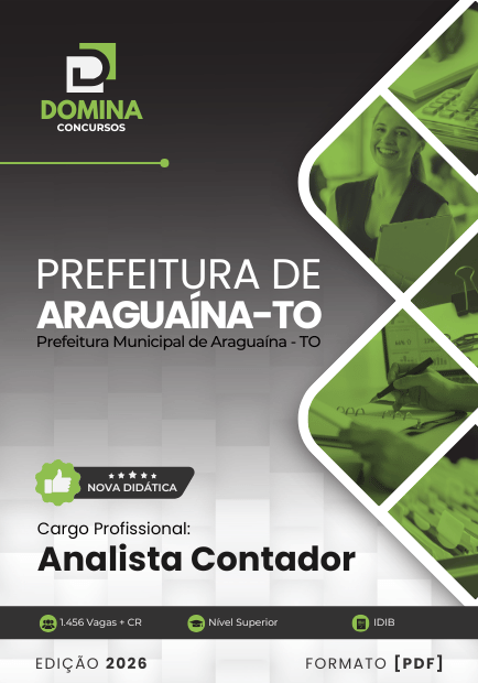 Apostila Analista Contador Araguaína TO 2026