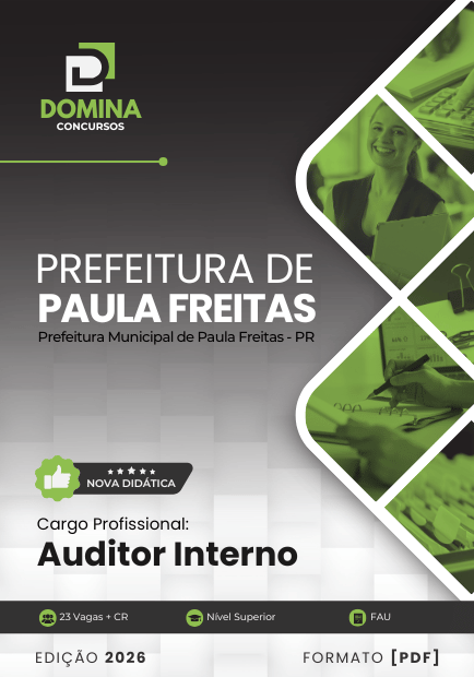 Apostila Auditor Interno Paula Freitas PR 2026