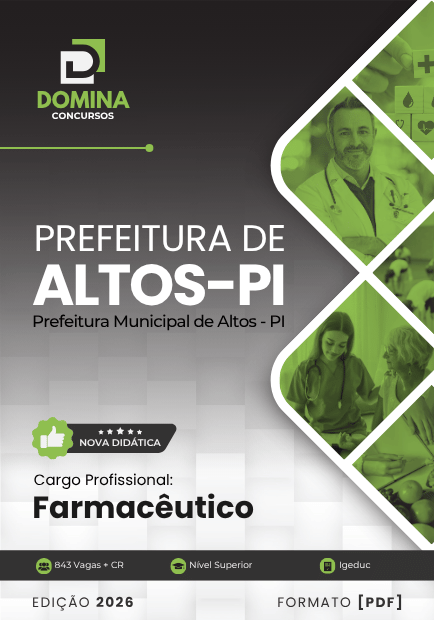 Apostila Farmacêutico Altos PI 2026