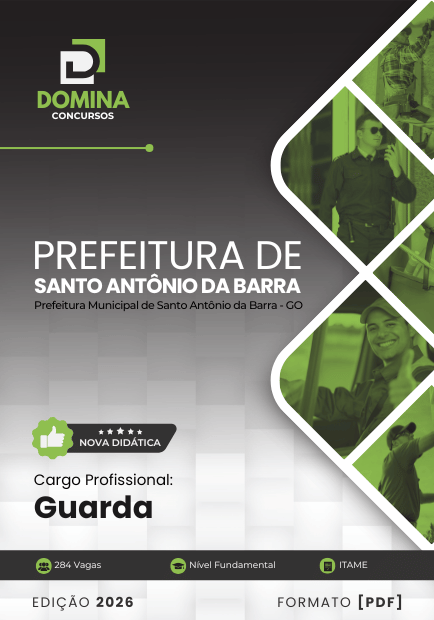 Apostila Guarda Santo Antônio da Barra GO 2026