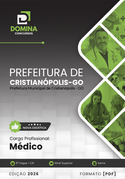 Apostila Médico Cristianópolis GO 2026