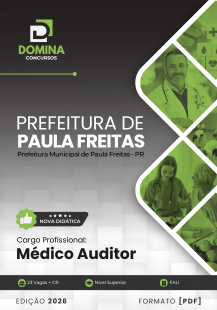 Apostila Médico Auditor Paula Freitas PR 2026