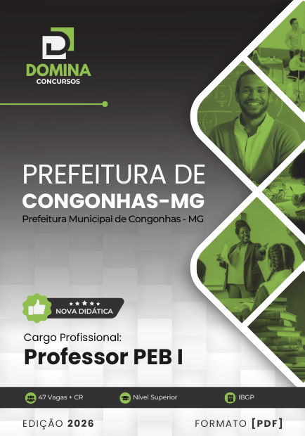 Apostila Professor PEB I Congonhas MG 2026