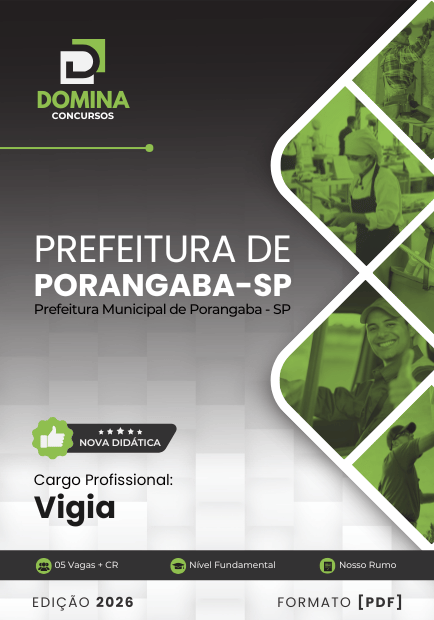 Apostila Vigia Porangaba SP 2026