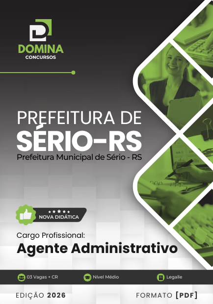 Apostila Agente Administrativo Sério RS 2026