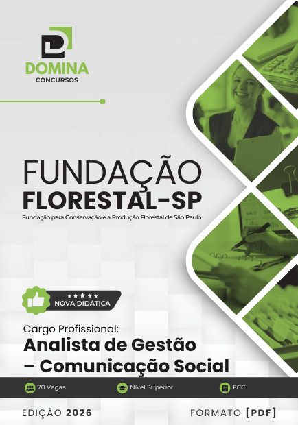 Apostila Analista de Gestão Comunicação Social Fundação Florestal SP 2026