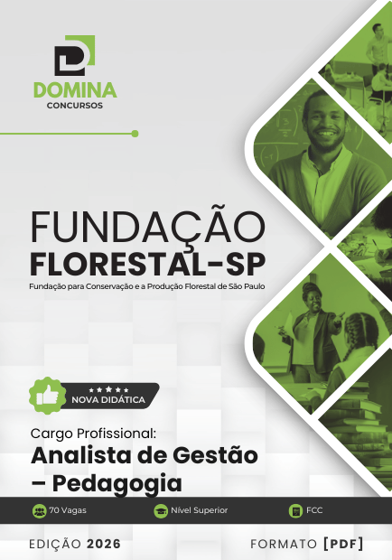 Apostila Analista de Gestão Pedagogia Fundação Florestal SP 2026