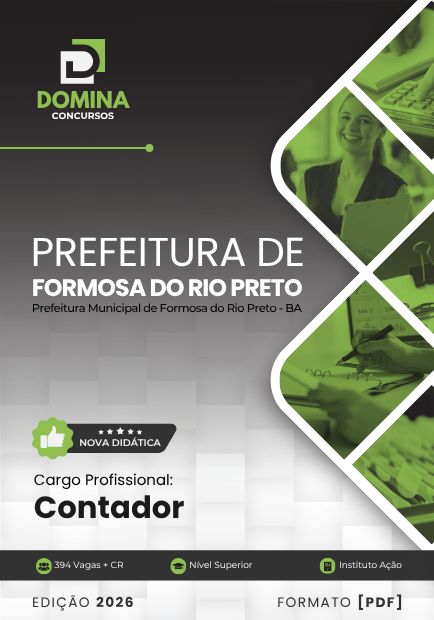 Apostila Contador Formosa do Rio Preto BA 2026