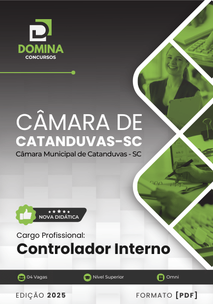 Apostila Controlador Interno Câmara Catanduvas SC 2026