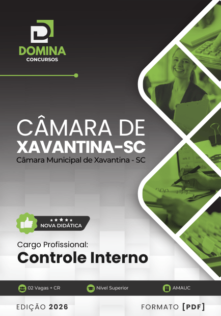Apostila Controle Interno Câmara Xavantina SC 2026