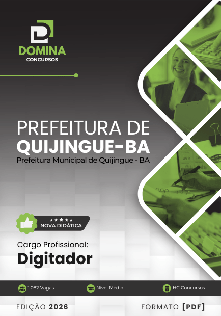 Apostila Digitador Quijingue BA 2026