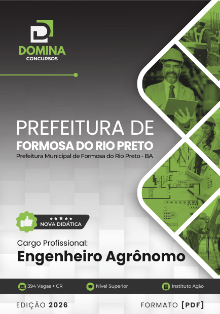 Apostila Engenheiro Agrônomo Formosa do Rio Preto BA 2026