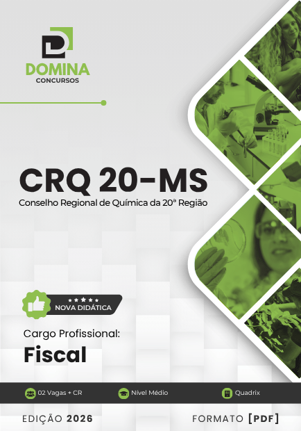 Apostila Fiscal CRQ 20 MS 2026