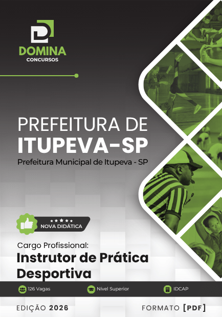 Apostila Instrutor de Prática Desportiva Itupeva SP 2026