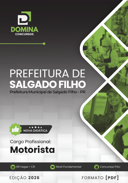 Apostila Motorista Salgado Filho PR 2026