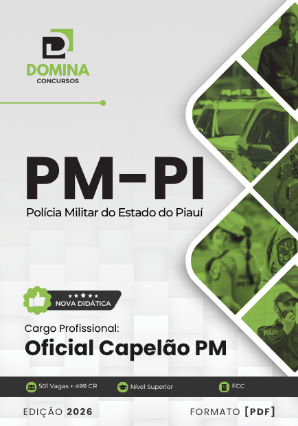 Apostila Oficial Capelão PM PI 2026