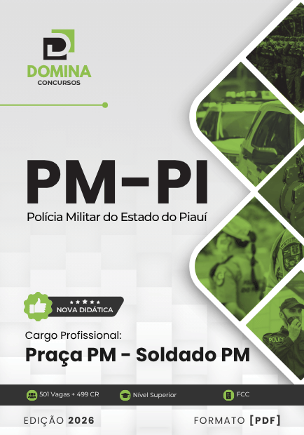Apostila Soldado de Praça PM PI 2026