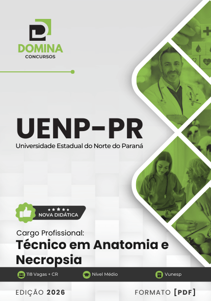 Apostila Técnico em Anatomia UENP PR 2026
