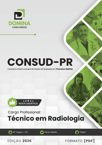 Apostila Técnico em Radiologia CONSUD PR 2026