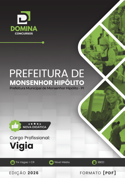Apostila Vigia Monsenhor Hipólito PI 2026