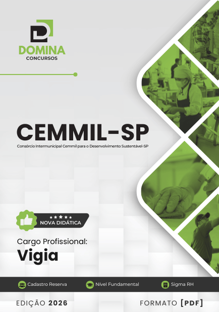 Apostila Vigia CEMMIL Mogi Guaçu SP 2026