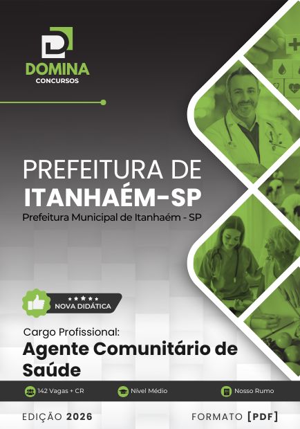 Apostila Agente Comunitário de Saúde Itanhaém SP 2026