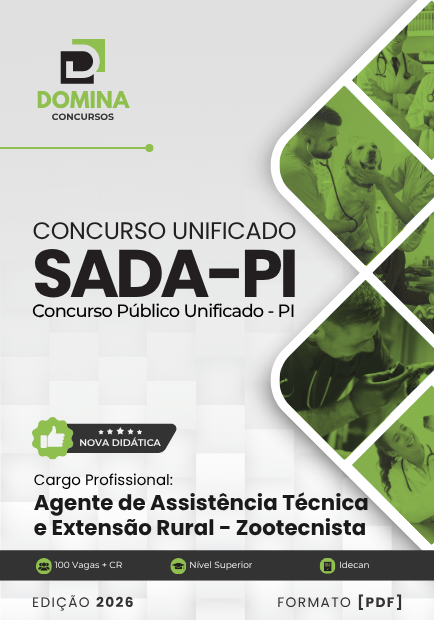 Apostila Agente de Assistência Técnica Zootecnista SADA PI 2026
