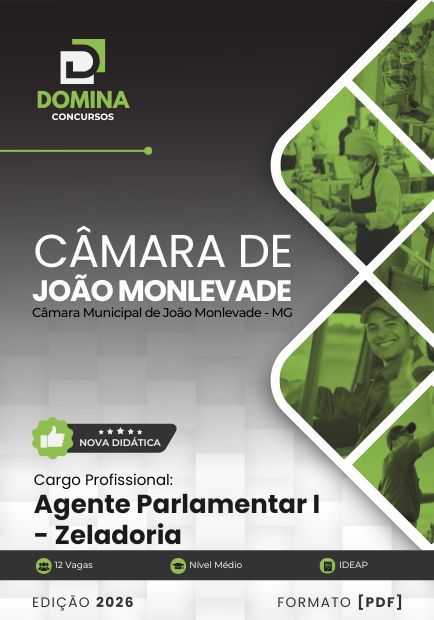 Apostila Agente Parlamentar Zeladoria João Monlevade MG 2026