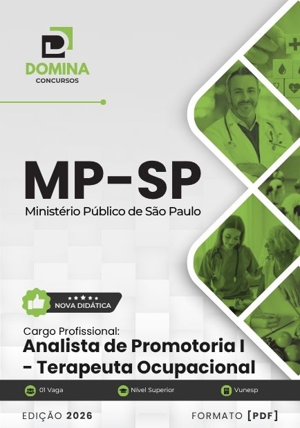 Apostila Analista de Promotoria Terapeuta Ocupacional MP SP 2026