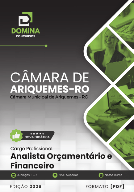 Apostila Analista Orçamentário e Financeiro Ariquemes RO 2026